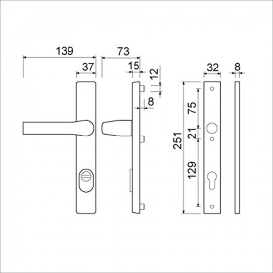 Ami vhb 379 rota 251/37 kt 92 f1 a/z 379 rota 251/32 pc 92 dd.53/57 mm