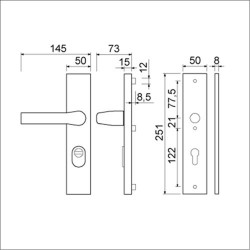 Ami vhb 251/50/15 kt 72 rota kruk 379 , pc 72 f1 dd.38/42 mm