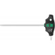 Wera 467 torx® hf t-greep-schroevendraaier met vasthoudfunctie, tx 27 x 200 mm