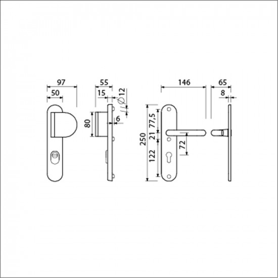 Ami vhb 250/50/1 kt72 dd90/83 re + dkr.356 irox archi