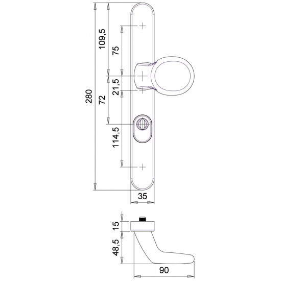 Dieckmann renovatie smal gr/kr ro pc55