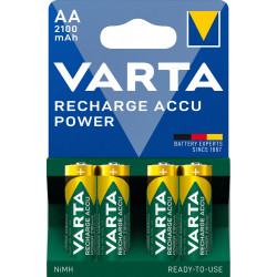 RECHARGE ACCU POWER AA 2100MAH BLISTER (4 ST)