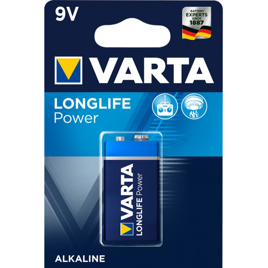 LONGLIFE POWER 9V BLISTER (1 ST)