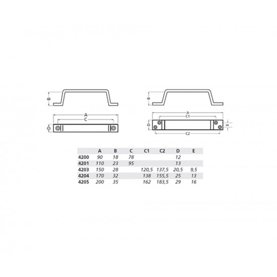 GREEP 200MM OPSCHROEVEND NATUREL