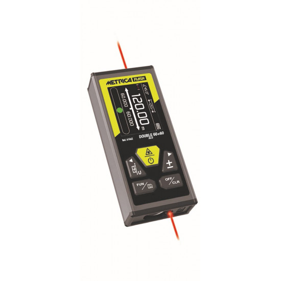 METRICA LASER DISTANCE METER ALU 60&60