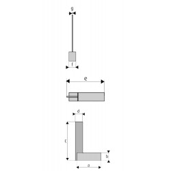 BLOKWINKELHAAK 150X100MM