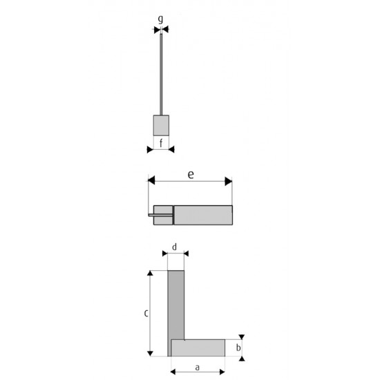 BLOKWINKELHAAK 150X100MM