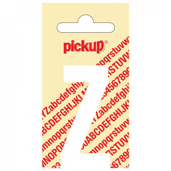 PLAKLETTER NOBEL 60 MM WIT Z