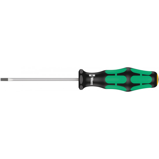 Wera 335 sleuf schroevendraaier, electricien kling, 0.5 x 3 x 80 mm