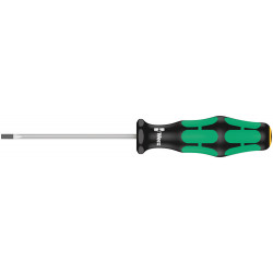 Wera 335 sleuf schroevendraaier, electricien kling, 0.4 x 2.5 x 75 mm