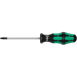 Wera 367 torx® bo schroevendraaier met boring, tx 10 x 80 mm