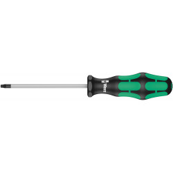 Wera 367 torx® bo schroevendraaier met boring, tx 15 x 80 mm