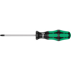 Wera 367 torx® bo schroevendraaier met boring, tx 20 x 100 mm