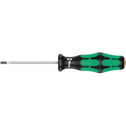 Wera 335 sleuf schroevendraaier, electricien kling, 0.4 x 2.5 x 60 mm