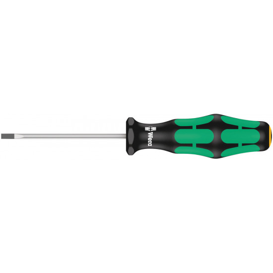 Wera 335 sleuf schroevendraaier, electricien kling, 0.4 x 2.5 x 60 mm