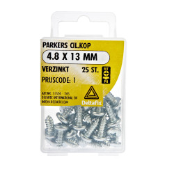 PARKERS CIL.KOP VERZINKT 4.8X13 25 ST