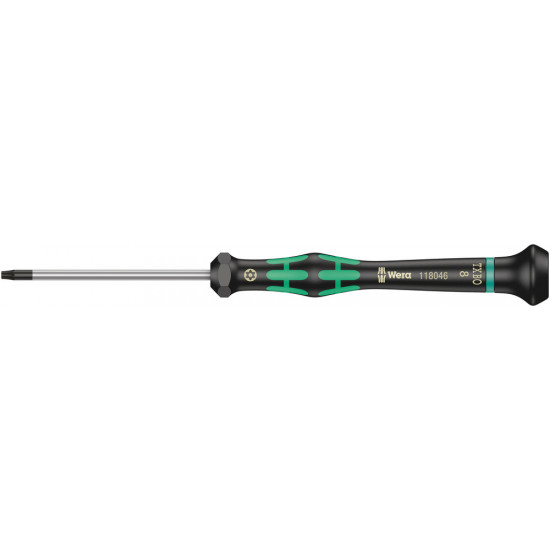 Wera 2067 kraftform micro torx® bo schroevendraaier, tx 9 x 60 mm