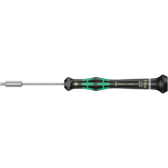 Wera 2069 kraftform micro dopschroevendraaier, 2 x 60 mm