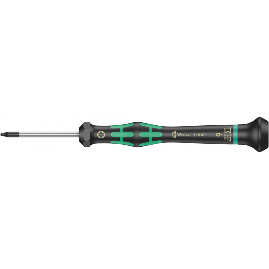 Wera 2067 kraftform micro torx® hf schroevendraaier met vasthoudfunctie, tx 6 x 40 mm