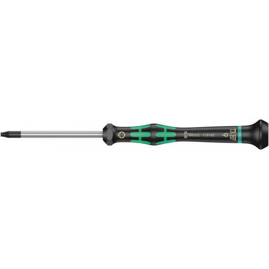 Wera 2067 kraftform micro torx® hf schroevendraaier met vasthoudfunctie, tx 9 x 60 mm