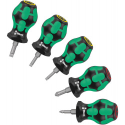 Wera stubby set 1 schroevendraaierset, 5-delig