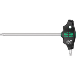 Wera 467 torx® hf t-greep-schroevendraaier met vasthoudfunctie, tx 45 x 200 mm