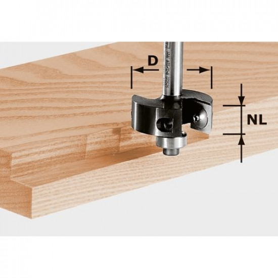 Festool keermes-sponningfrees hw s8 d38/12