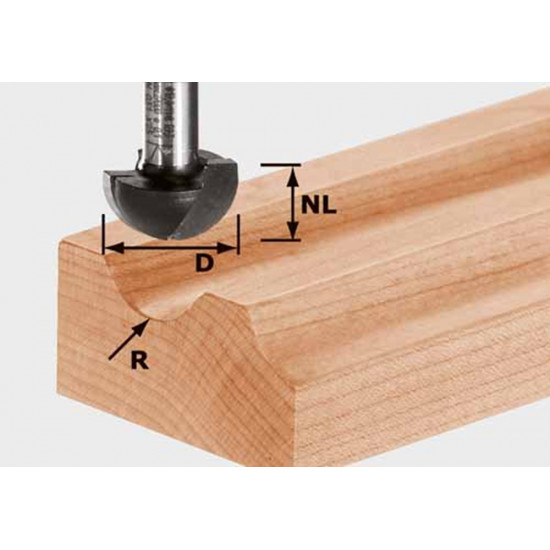 Festool holprofielfrees hw s8 r6,35