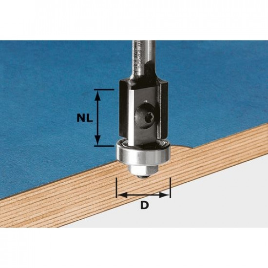 Festool keermes-kantenfrees hw s8 d19/20wm z2