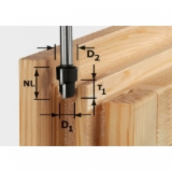 Festool stappenfrees hw d20,3/12,3/9,3 s12