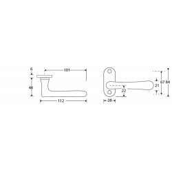 KRUKGARN. LINEA/OVAAL MGC