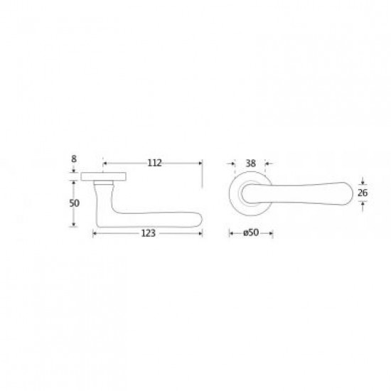 KRUKGARNITUUR LINEA XL/VIVO GEVEERD MGC